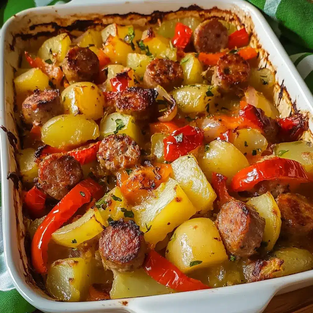 The 10-Star Sausage Potato and Pepper Casserole for Families